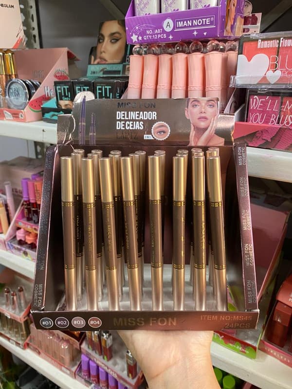 Lapiz de Cejas Retractil Doble miss fon