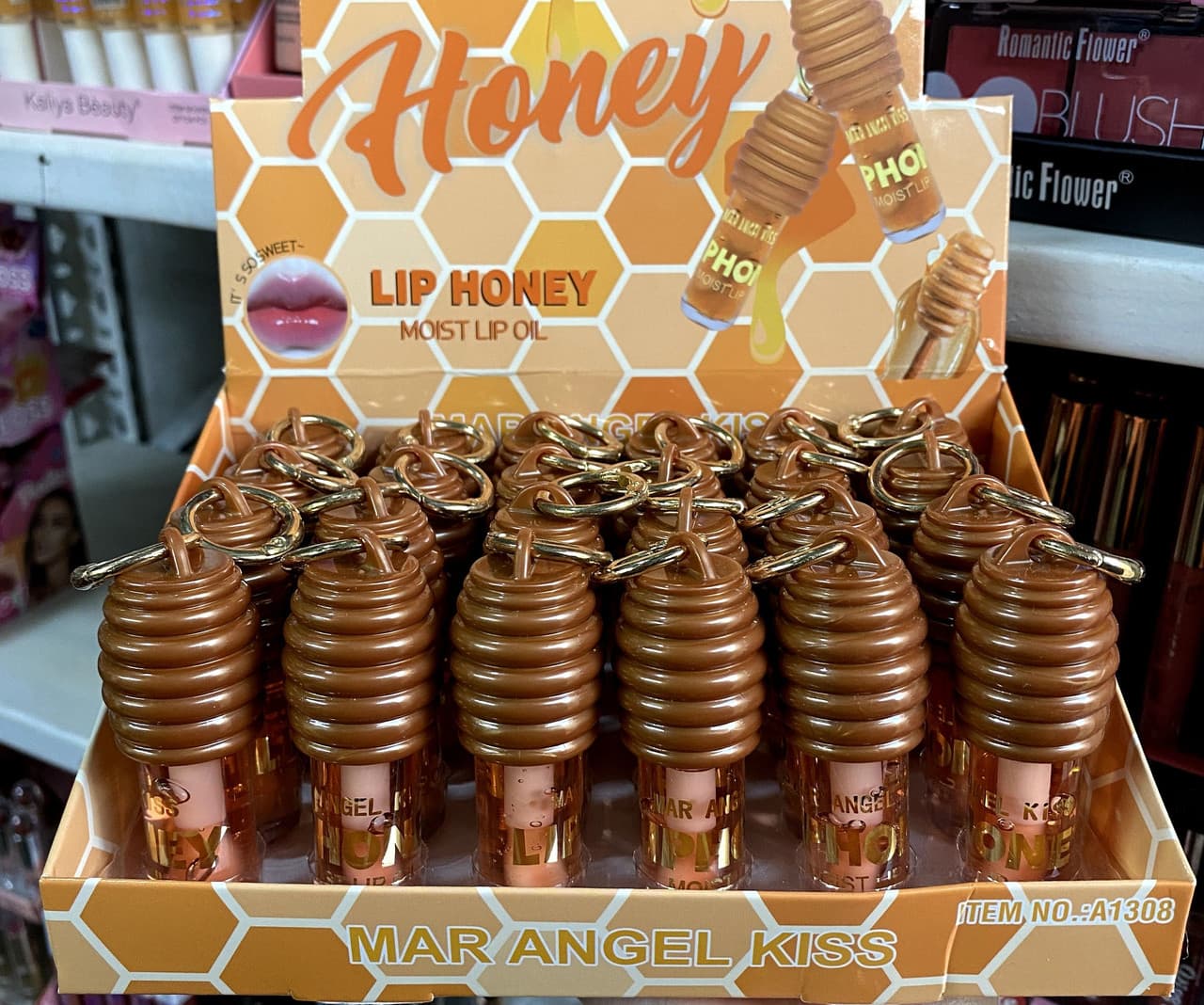 Lip Gloss Llavero Honey