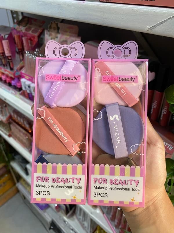 Set de esponjitas Sweet Beauty