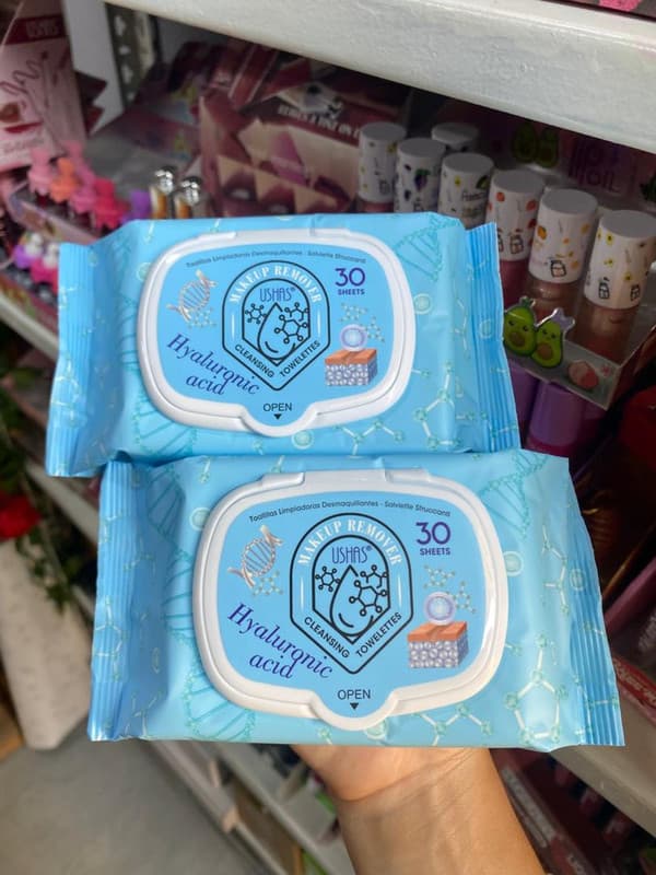 Toallitas Desmaquillante Ácido Hialuronico x30